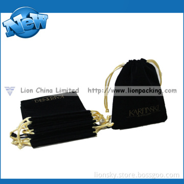 Promotional Drawstring Watch Pouch Velvet Gift Pouch Wholesale